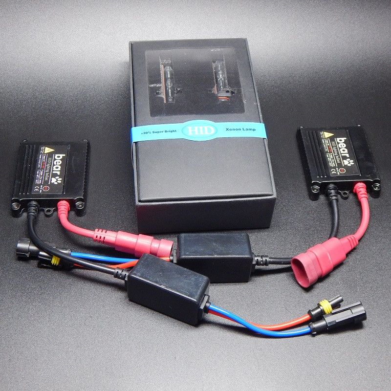 products/1257/xenon set pojacane sijalice xenon.jpg - XENON KOMPLET BEAR H3  12V CLASSIC SLIM BLACK - Xenon Svetla Beograd